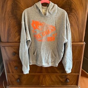 The Great. Gray hoodie.